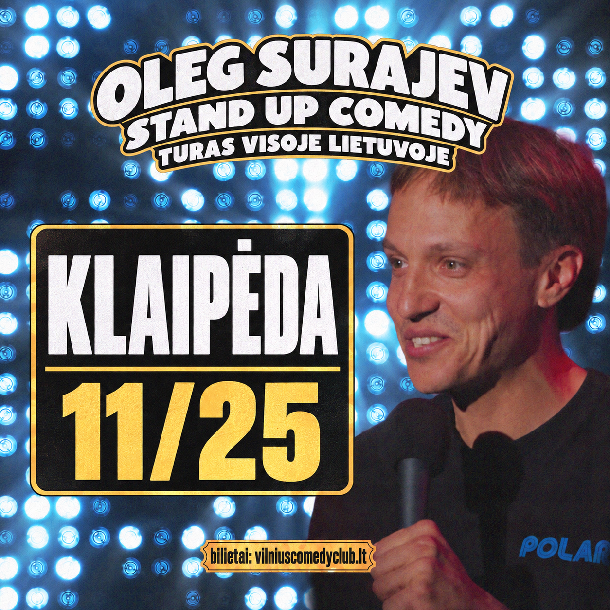 Oleg Surajev Solo Stand Up KLAIPĖDA